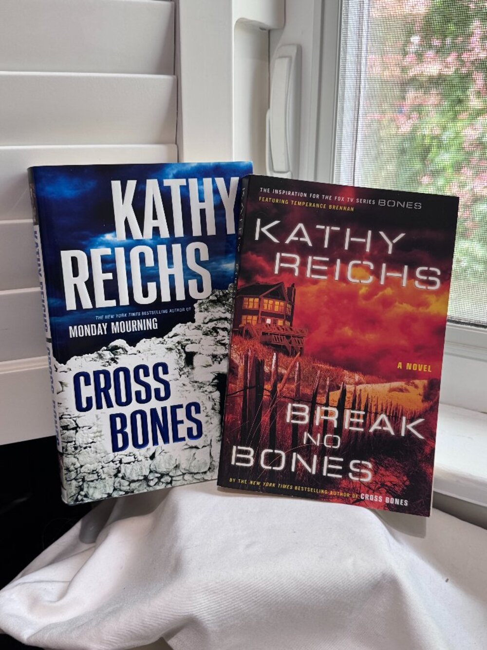 🦴 Kathy Reichs Bones Book Bundle 📚 Break No Bones + Cross Bones Mystery Set 💀